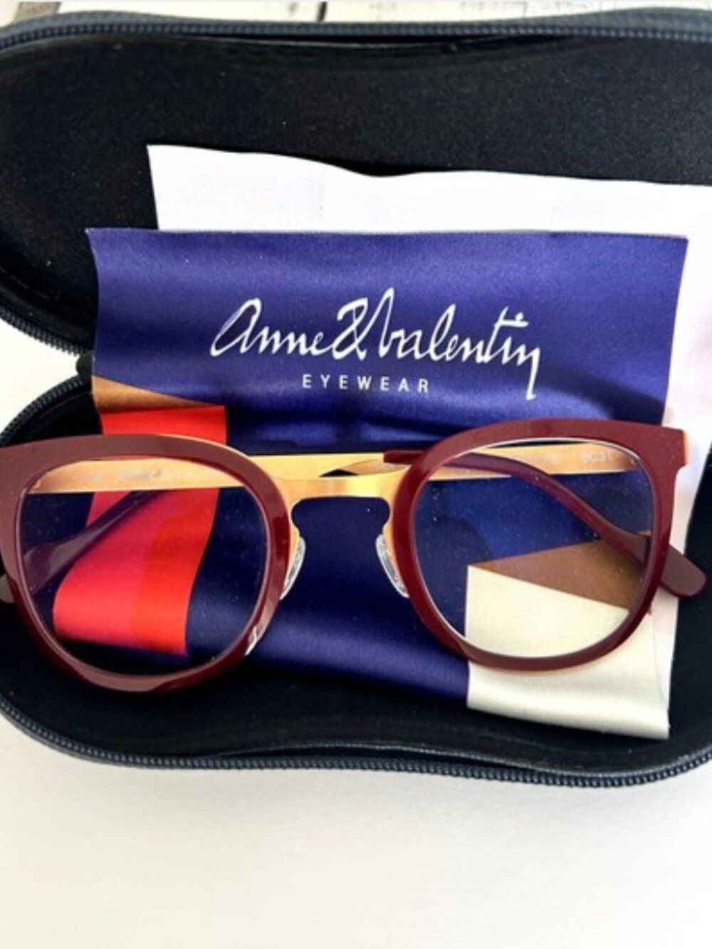 Anne & Valentin eyeglass frame - new FLORENTINE collection 8C31
